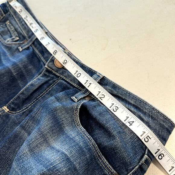 Paige Jimmy Jimmy Skinny Low Rise Jeans Blue Medium Wash Cotton Blend Size 26 - Picture 10 of 12